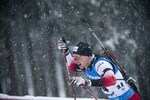 07.01.2022, xkvx, Biathlon IBU World Cup Oberhof, Sprint Men, v.l. Patrick Jakob (Austria) in aktion / in action competes