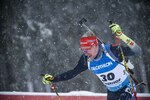 07.01.2022, xkvx, Biathlon IBU World Cup Oberhof, Sprint Men, v.l. Johannes Kuehn (Germany) in aktion / in action competes