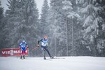 07.01.2022, xkvx, Biathlon IBU World Cup Oberhof, Sprint Men, v.l. Benedikt Doll (Germany) in aktion / in action competes