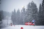 07.01.2022, xkvx, Biathlon IBU World Cup Oberhof, Sprint Men, v.l. Jakub Stvrtecky (Czech Republic) in aktion / in action competes
