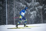 07.01.2022, xkvx, Biathlon IBU World Cup Oberhof, Sprint Men, v.l. Mikita Labastau (Belarus) in aktion / in action competes