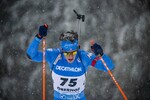 07.01.2022, xkvx, Biathlon IBU World Cup Oberhof, Sprint Men, v.l. Tommaso Giacomel (Italy) in aktion / in action competes