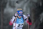 07.01.2022, xkvx, Biathlon IBU World Cup Oberhof, Sprint Women, v.l. Lisa Theresa Hauser (Austria) in aktion / in action competes