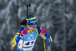 07.01.2022, xkvx, Biathlon IBU World Cup Oberhof, Sprint Women, v.l. Hanna Oeberg (Sweden) in aktion / in action competes