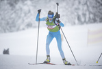 07.01.2022, xsoex, Biathlon Deutschlandpokal Notschrei, Sprint Women, v.l. Emily Schumann (Germany)  / 