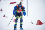08.01.2022, xkvx, Biathlon IBU World Cup Oberhof, Mixed Relay, v.l. Dmytro Pidruchnyi (Ukraine) in aktion / in action competes