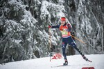 08.01.2022, xkvx, Biathlon IBU World Cup Oberhof, Mixed Relay, v.l. Benedikt Doll (Germany) in aktion / in action competes