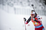 08.01.2022, xkvx, Biathlon IBU World Cup Oberhof, Mixed Relay, v.l. Julia Schwaiger (Austria) in aktion / in action competes
