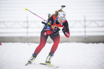 08.01.2022, xkvx, Biathlon IBU World Cup Oberhof, Mixed Relay, v.l. Ingrid Landmark Tandrevold (Norway) in aktion / in action competes