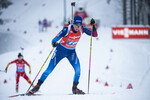 08.01.2022, xkvx, Biathlon IBU World Cup Oberhof, Mixed Relay, v.l. Aita Gasparin (Switzerland) in aktion / in action competes