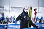 08.01.2022, xkvx, Biathlon IBU World Cup Oberhof, Mixed Relay, v.l. Johannes Thingnes Boe (Norway) schaut / looks on