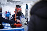 08.01.2022, xkvx, Biathlon IBU World Cup Oberhof, Mixed Relay, v.l. Vanessa Voigt (Germany) schaut / looks on