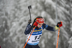 09.01.2022, xkvx, Biathlon IBU World Cup Oberhof, Pursuit Women, v.l. Vanessa Voigt (Germany) in aktion / in action competes