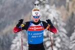 11.01.2022, xkvx, Biathlon IBU World Cup Ruhpolding, Training Women and Men, v.l. Aleksander Fjeld Andersen (Norway) in aktion / in action competes