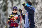 11.01.2022, xkvx, Biathlon IBU World Cup Ruhpolding, Training Women and Men, v.l. Marion Wiesensarter (Germany) schaut / looks on