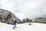 11.01.2022, xkvx, Biathlon IBU World Cup Ruhpolding, Training Women and Men, v.l. Michal Krcmar (Czech Republic) in aktion / in action competes