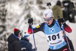 13.01.2022, xkvx, Biathlon IBU World Cup Ruhpolding, Sprint Men, v.l. Sindre Fjellheim Jorde (Norway) in aktion / in action competes