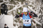 13.01.2022, xkvx, Biathlon IBU World Cup Ruhpolding, Sprint Men, v.l. Adam Runnalls (Canada) in aktion / in action competes