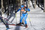13.01.2022, xsoex, Biathlon IBU Junior Cup Pokljuka, Sprint Women, v.l. Martina Trabucchi (Italy) in aktion / in action competes