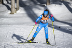 13.01.2022, xsoex, Biathlon IBU Junior Cup Pokljuka, Sprint Women, v.l. Gaia Brunetto (Italy) in aktion / in action competes