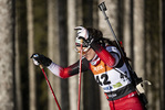 13.01.2022, xsoex, Biathlon IBU Junior Cup Pokljuka, Sprint Women, v.l. Lisa Osl (Austria) in aktion / in action competes