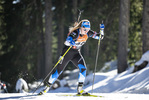15.01.2022, xsoex, Biathlon IBU Junior Cup Pokljuka, Sprint Women, v.l. Lisbeth Liiv (Estonia) in aktion / in action competes