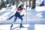 15.01.2022, xsoex, Biathlon IBU Junior Cup Pokljuka, Sprint Women, v.l. Chiara Arnet (Switzerland) in aktion / in action competes