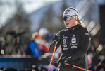 19.01.2022, xkvx, Biathlon IBU World Cup Anterselva, Training Women and Men, v.l. Karoline Erdal (Norway) schaut / looks on