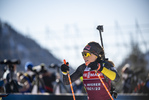 19.01.2022, xkvx, Biathlon IBU World Cup Anterselva, Training Women and Men, v.l. Dorothea Wierer (Italy) in aktion / in action competes