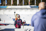 19.01.2022, xkvx, Biathlon IBU World Cup Anterselva, Training Women and Men, v.l. Sophia Schneider (Germany) schaut / looks on
