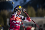 19.01.2022, xkvx, Biathlon IBU World Cup Anterselva, Training Women and Men, v.l. Anna Juppe (Austria) in aktion / in action competes