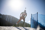19.01.2022, xkvx, Biathlon IBU World Cup Anterselva, Training Women and Men, v.l. Lisa Theresa Hauser (Austria) in aktion / in action competes