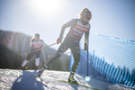 19.01.2022, xkvx, Biathlon IBU World Cup Anterselva, Training Women and Men, v.l. Sophia Schneider (Germany) in aktion / in action competes