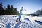 19.01.2022, xkvx, Biathlon IBU World Cup Anterselva, Training Women and Men, v.l. Michela Carrara (Italy) in aktion / in action competes