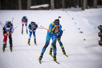 20.01.2022, xkvx, Biathlon IBU World Cup Anterselva, Individual Men, v.l. Quentin Fillon Maillet (France) in aktion / in action competes