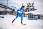 20.01.2022, xkvx, Biathlon IBU World Cup Anterselva, Individual Men, v.l. Didier Bionaz (Italy) in aktion / in action competes