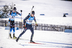 20.01.2022, xkvx, Biathlon IBU World Cup Anterselva, Individual Men, v.l. Marco Gross (Germany) in aktion / in action competes