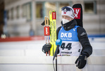 20.01.2022, xkvx, Biathlon IBU World Cup Anterselva, Individual Men, v.l. Johannes Thingnes Boe (Norway) schaut / looks on