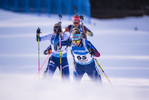 21.01.2022, xkvx, Biathlon IBU World Cup Anterselva, Individual Women, v.l. Elisa Gasparin (Switzerland) in aktion / in action competes