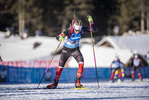 21.01.2022, xkvx, Biathlon IBU World Cup Anterselva, Individual Women, v.l. Emma Lunder (Canada) in aktion / in action competes