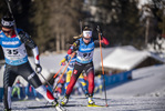 21.01.2022, xkvx, Biathlon IBU World Cup Anterselva, Individual Women, v.l. Karoline Erdal (Norway) in aktion / in action competes