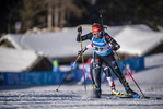 21.01.2022, xkvx, Biathlon IBU World Cup Anterselva, Individual Women, v.l. Franziska Hildebrand (Germany) in aktion / in action competes