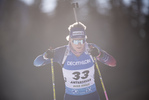 21.01.2022, xkvx, Biathlon IBU World Cup Anterselva, Individual Women, v.l. Amy Baserga (Switzerland) in aktion / in action competes