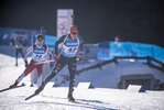 21.01.2022, xkvx, Biathlon IBU World Cup Anterselva, Individual Women, v.l. Hanna Kebinger (Germany) in aktion / in action competes