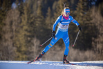 21.01.2022, xkvx, Biathlon IBU World Cup Anterselva, Individual Women, v.l. Michela Carrara (Italy) in aktion / in action competes