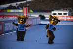 21.01.2022, xkvx, Biathlon IBU World Cup Anterselva, Individual Women, v.l. Feature / Maskottchen Bumsi / mascot