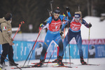 22.01.2022, xkvx, Biathlon IBU World Cup Anterselva, Relay Women, v.l. Chloe Chevalier (France) in aktion / in action competes