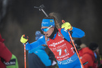 22.01.2022, xkvx, Biathlon IBU World Cup Anterselva, Relay Women, v.l. Lisa Vittozzi (Italy) in aktion / in action competes