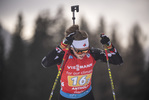 22.01.2022, xkvx, Biathlon IBU World Cup Anterselva, Relay Women, v.l. Emily Dickson (Canada) in aktion / in action competes