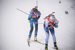 22.01.2022, xkvx, Biathlon IBU World Cup Anterselva, Relay Women, v.l. Paula Botet (France) in aktion / in action competes
